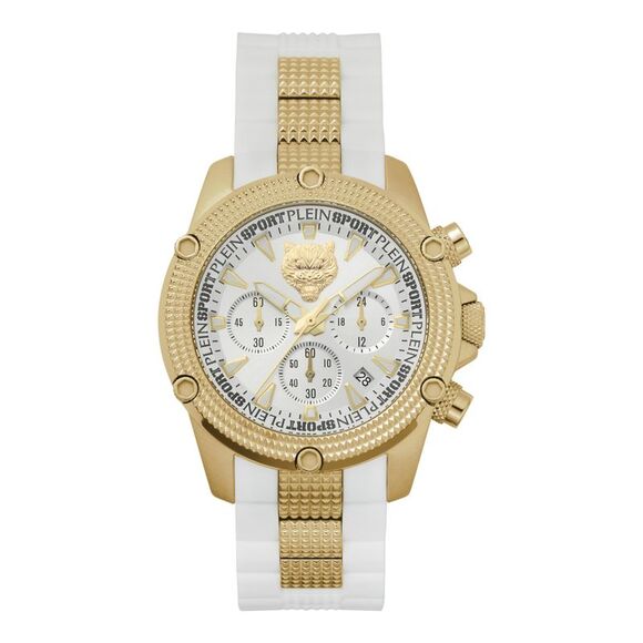 Plein Sport Hurricane Green Chronograph Watch 44mm